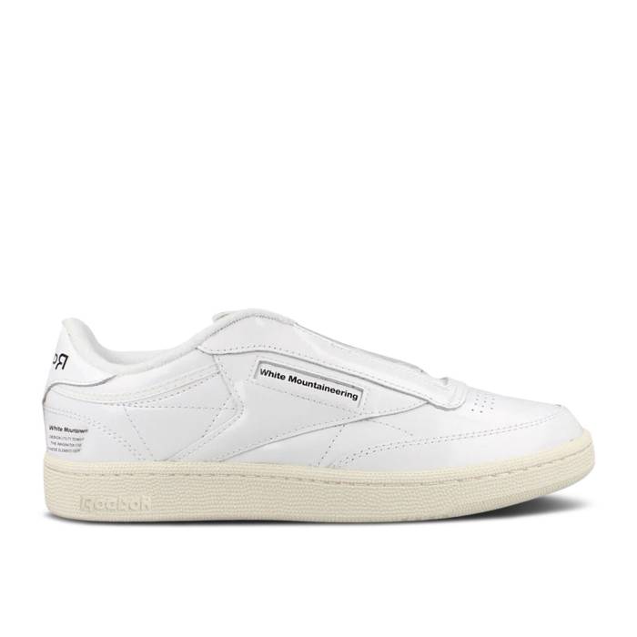 リーボック Reebok 【 White Mountaineering X Club C 85 'White Chalk' Men White/Chalk/Black 】 白色 ホワイト クラブ メンズ 白色 ホワイト 黒色 ブラック