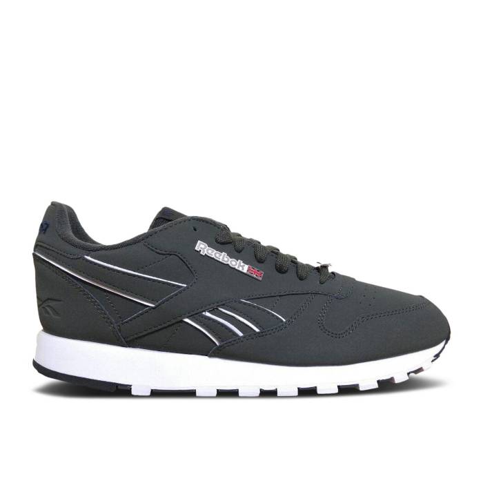リーボック Reebok 【 Classic Leather Mu 'Dark Green' Men Dark Green/Collegiate Navy/Excellent Red 】 クラシック レザー メンズ green 緑・グリーン 紺色 ネイビー Red 赤・レッド