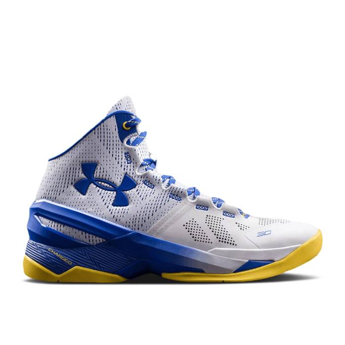 アンダーアーマー Under Armour 【 Curry 2 \u0027Dub Nation\u0027 Men White/Royal-Taxi 】 カリー メンズ 白いこと 白いこと