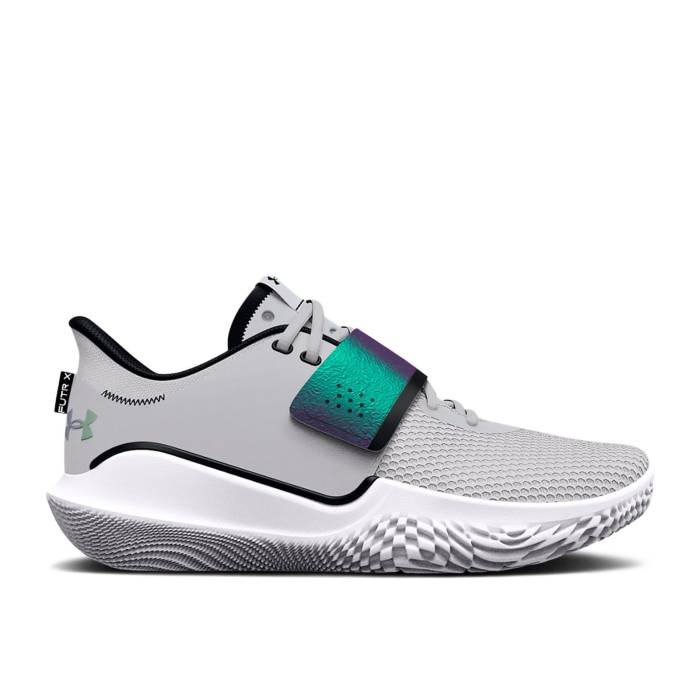 アンダーアーマー Under Armour 【 Flow Futr X \u0027Halo Grey\u0027 Men Halo Grey/Black 】 流れ受け答え メンズ 薄墨色 薄墨色 黒いこと 黒いこと