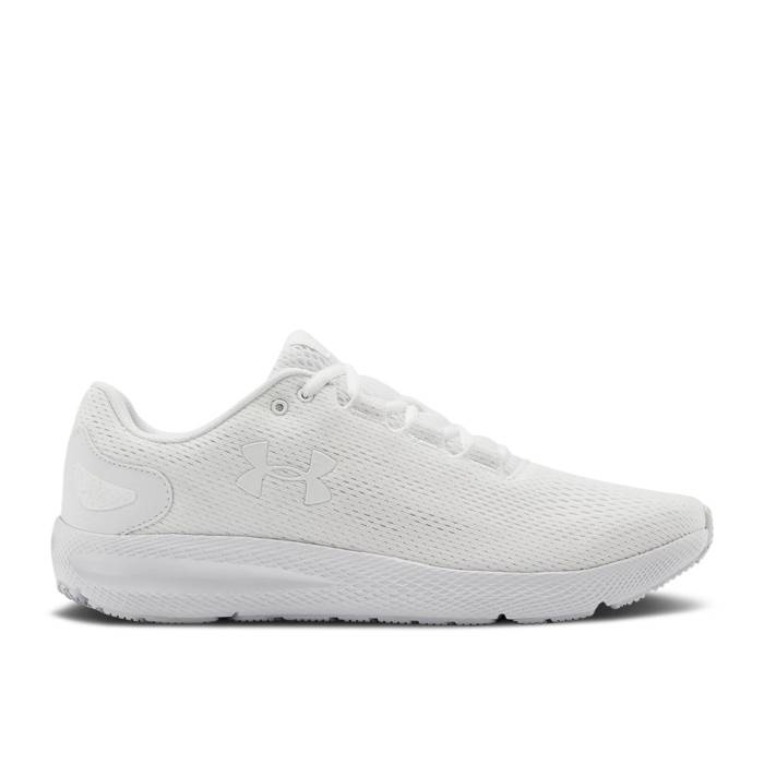 アンダーアーマー Under Armour 【 Charged Pursuit 2 'Triple White' Men White 】 メンズ 白色 ホワイト｜スニケス