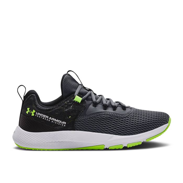 アンダーアーマー Under Armour 【 Charged Focus \u0027Print - Pitch Grey\u0027 Men Pitch Grey/Black 】 メンズ 薄墨色 薄墨色 黒いこと 黒いこと