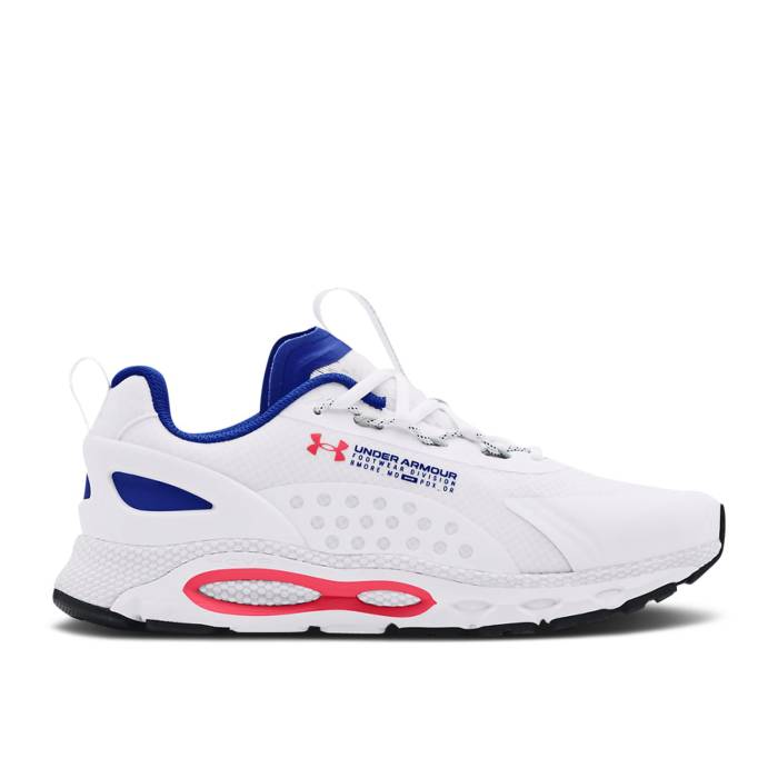 アンダーアーマー Under Armour 【 Hovr Infinite Summit 2 'White Blue Red' Men White/Royal 】 青色 ブルー メンズ 白色 ホワイト