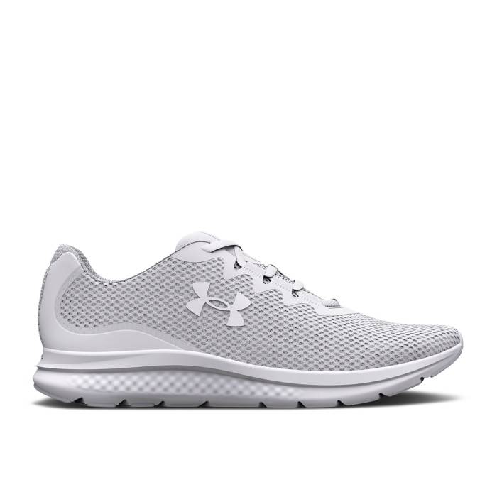 アンダーアーマー Under Armour 【 Charged Impulse 3 \u0027Triple White\u0027 Men White 】 メンズ 白いこと 白いこと