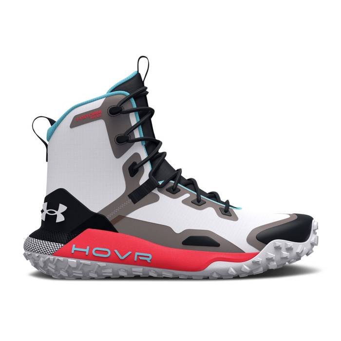 アンダーアーマー Under Armour 【 Hovr Dawn Waterproof 400G Geo \u0027White Beta\u0027 Men White/Beta 】 メンズ 白いこと 白いこと 靴-メンズ靴-スニーカー