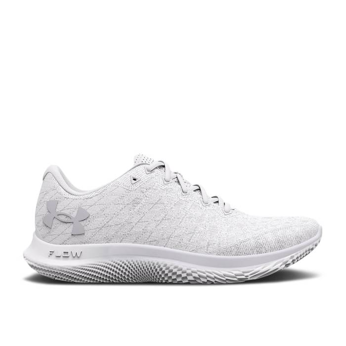 アンダーアーマー Under Armour 【 Wmns Flow Velociti Wind 2 Cn White Halo Grey Women White/Halo Grey 】 フローレス レディース 白色 ホワイト 灰色 グレー