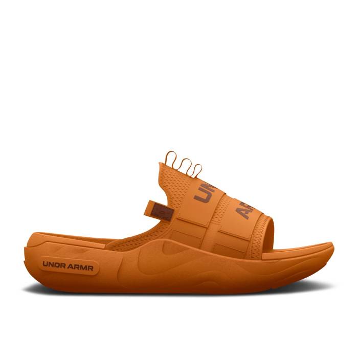 アンダーアーマー Under Armour 【 Alpha 2.0 Slide \u0027Honey Orange\u0027 Men Honey Orange/Cocoa Brown 】 アルファ Slide サンダル メンズ お前さん orange 橙・オレンジ色 赤銅色 赤銅色