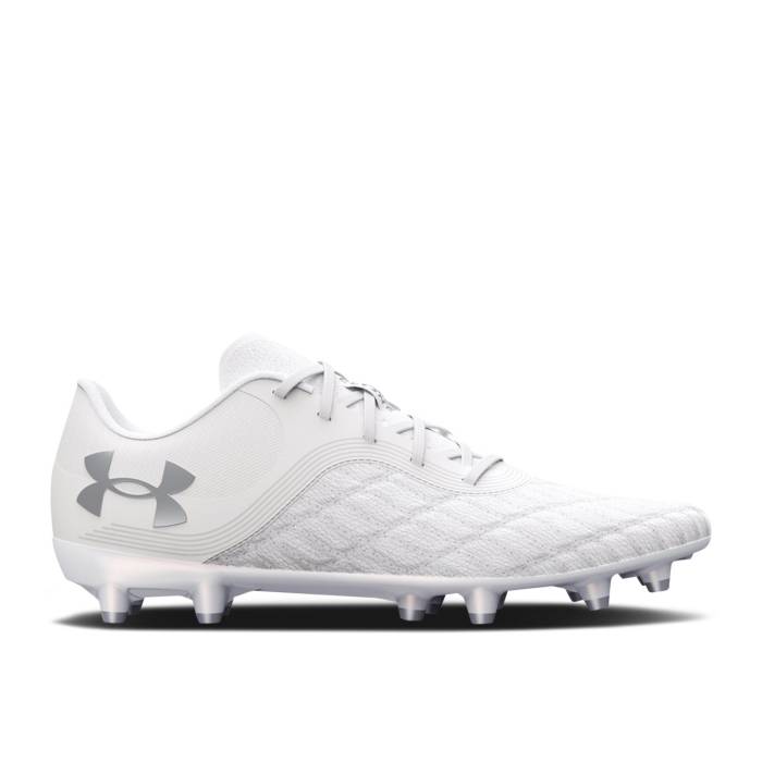 アンダーアーマー Under Armour 【 Magnetico Pro 3 Fg \u0027White Metallic Silver\u0027 Men White/Metallic Silver 】 労働者階級 メンズ 白いこと 白いこと Silver しろがね色・しろがね色