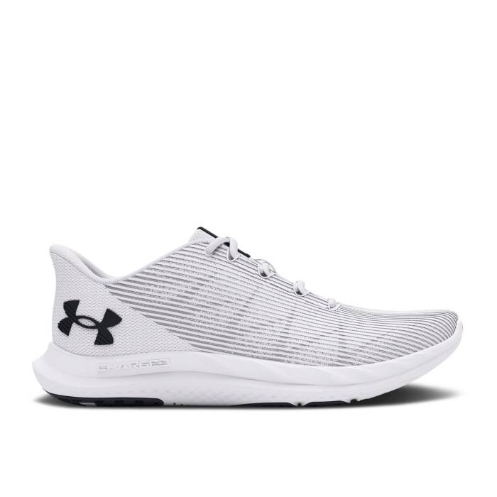 アンダーアーマー Under Armour 【 Speed Swift \u0027White Mod Grey\u0027 Men White/Mod Grey 】 Speed 迅速さ Swift メンズ 白いこと 白いこと 薄墨色 薄墨色 スニーカー-靴