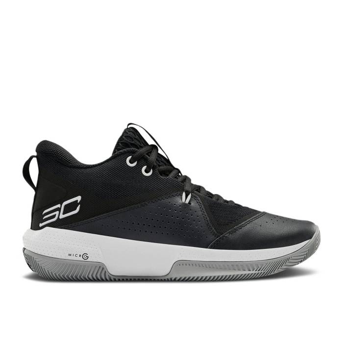 アンダーアーマー Under Armour 【 Sc 3Zero 4 \u0027Black\u0027 Men Black/White 】 メンズ 黒いこと 黒いこと 白いこと 白いこと 靴-スニーカー-メンズ靴