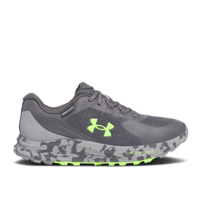 アンダーアーマー Under Armour 【 Charged Bandit Trail 3 'Castlerock Hyper Green' Men Castlerock/Steel/Hyper Green 】 バンディット メンズ Steel スティール green 緑・グリーン|スニケス