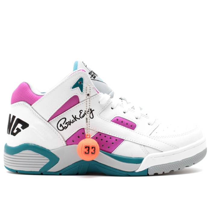 ユーイングアスレティックス Ewing 【 Wrap \u0027Hornets\u0027 Men White/Biscay Bay/Hollyhock 】 wrap 一回り メンズ 白いこと 白いこと