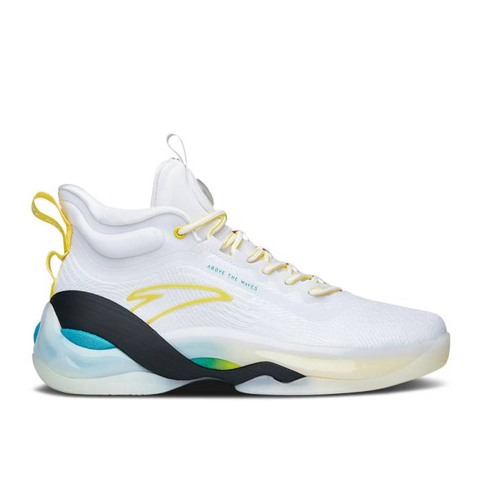 Anta 【 Kt7 'Be Calm' Men White/Yellow 】 メンズ 白色 ホワイト yellow 黄色・イエロー 27,430円