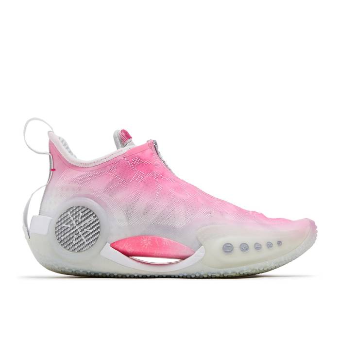 リーニン Li-Ning 【 Way Of Wade 9 \u0027Blossom\u0027 Men White/Pink 】 ウェイド メンズ 白いこと 白いこと pink サクラ色