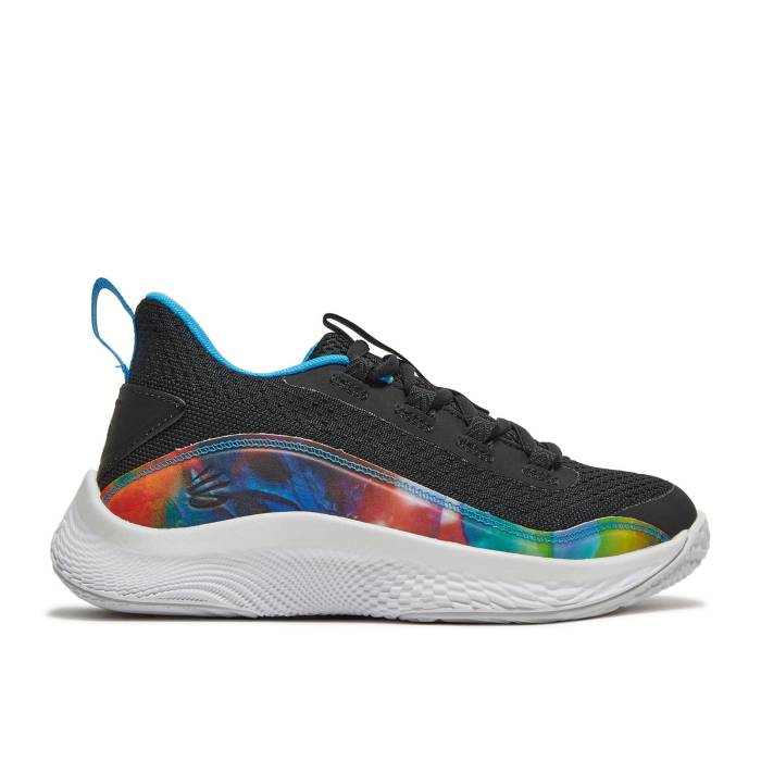 Curry Brand 【 Curry Flow 8 Ps 'Feel Good Flow' Youth Black/White/White 】 カリー フローレス ジュニア キッズ 黒色 ブラック 白色 ホワイト|スニケス