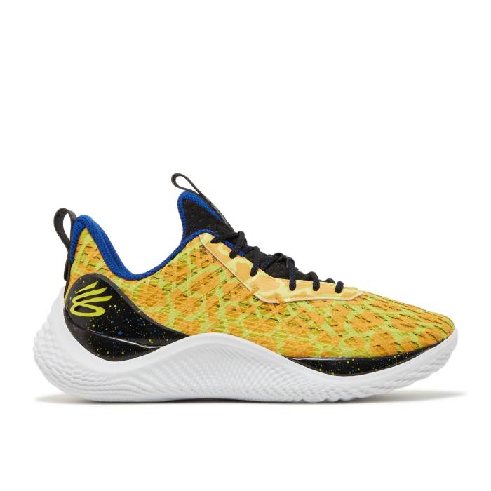 Curry Brand 【 Curry Flow 10 Double Bang Men Steeltown Gold/Black 】 カリー フローレス メンズ ゴールド 黒色 ブラック