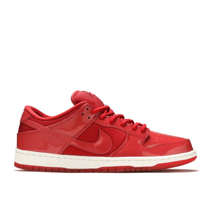 ナイキ Nike 【 Dunk Low Pro Sb \u0027Red Patent Leather\u0027 Men Varsity Red / White / Varsity Red 】 ダンク 労働者階級 エスビー 専売特許 メンズ Red 赤・赤いこと 白いこと 白いこと