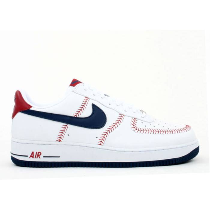 ナイキ Nike 【 Air Force 1 Men White/Rapid-Pro Red 】 メンズ 白いこと 白いこと Red 赤・赤いこと