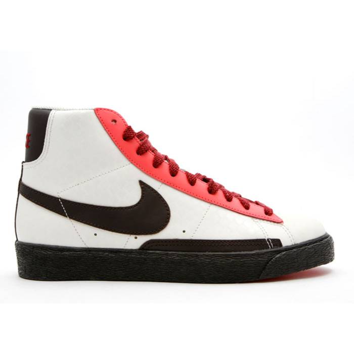 ナイキ Nike 【 W\u0027s Blazer High Women Sail/Dark Cinder-Alarming-Team Red 】 ブレイザー 御機嫌 レディース Red 赤・赤いこと