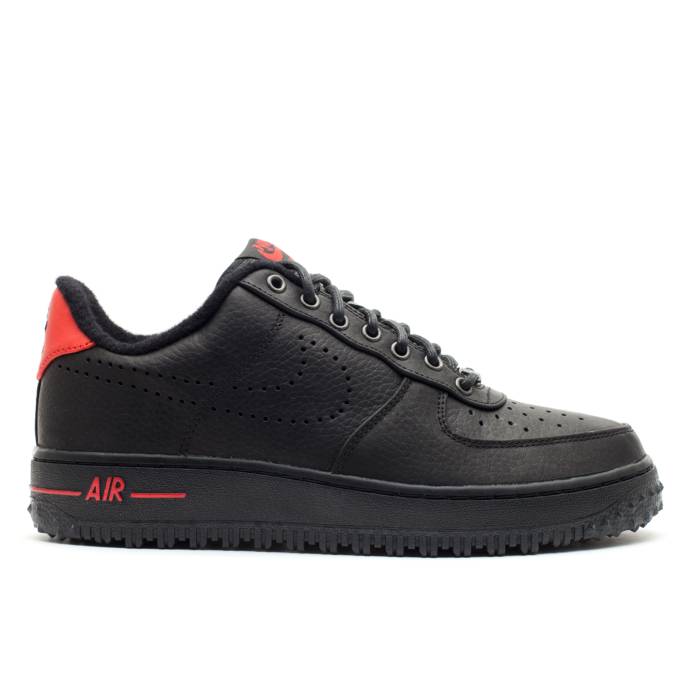 ナイキ Nike 【 Air Force 1 Prem Low Qs 'Lebron' Men Black/Black-Sport Red 】 メンズ 黒色 ブラック Red 赤・レッド|スニケス