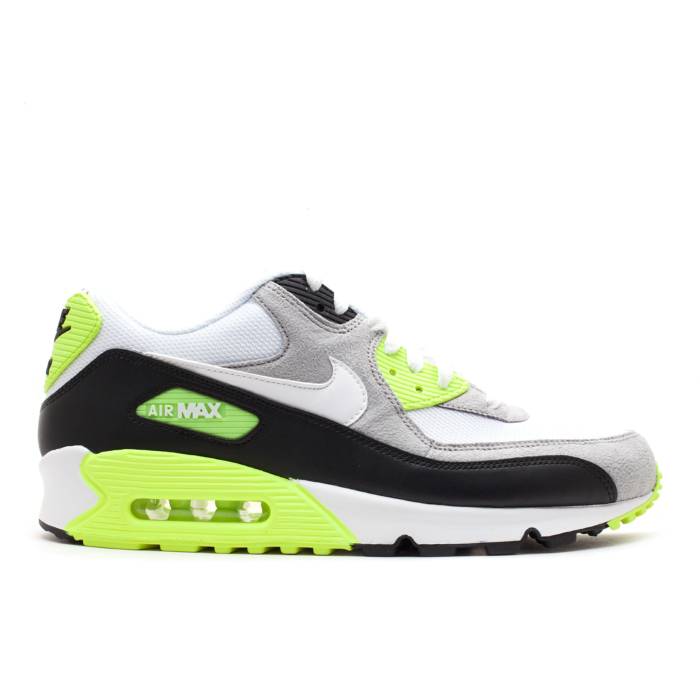 ナイキ Nike 【 Air Max 90 Volt 2012 Men Black/White-Medium Grey-Volt 】 マックス メンズ 黒色 ブラック