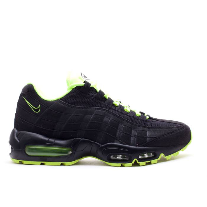 ナイキ Nike 【 Air Max 95 Men Black/Black-White-Volt 】 大気圏マックス 95 メンズ 黒いこと 黒いこと