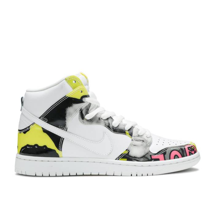 ナイキ Nike 【 Dunk High Premium Sb Qs \u0027De La Soul\u0027 Men White/Firefly 】 ダンク ご機嫌 Premium 割り増し金 エスビー 天使の都市 メンズ 白いこと 白いこと 靴-その他-メンズ靴