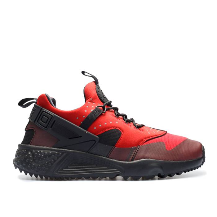 ナイキ Nike 【 Air Huarache Utility \u0027Gym Red Black\u0027 Men Gym Red/Black 】 Huarache ハラチ Red 赤・赤いこと メンズ Red 赤・赤いこと 黒いこと 黒いこと
