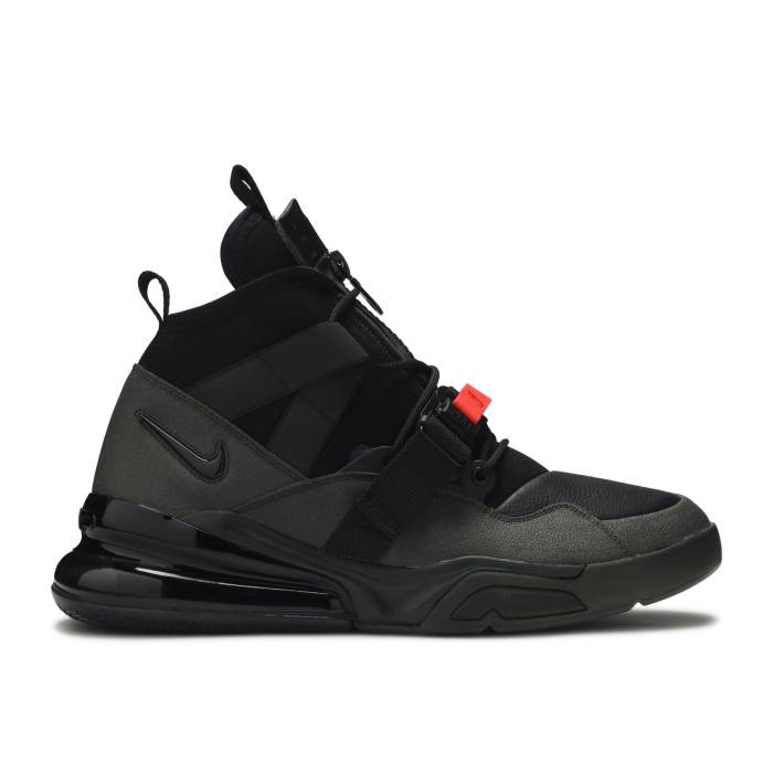 ナイキ Nike 【 Air Force 270 Utility \u0027Sequoia\u0027 Men Sequoia/Black-Habanero Red 】 メンズ Red 赤・赤いこと