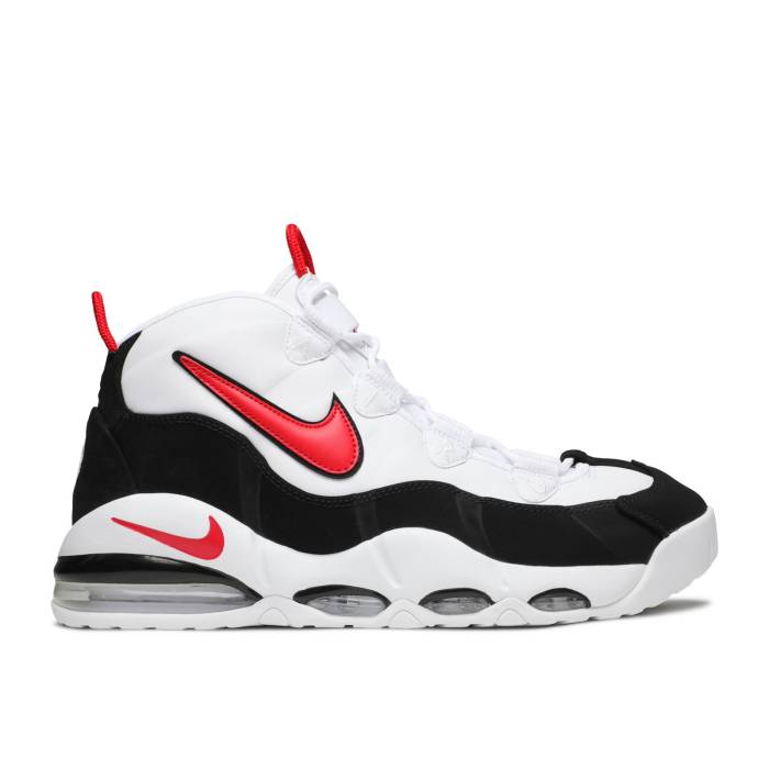 ナイキ Nike 【 Air Max Uptempo 95 \u0027Bulls\u0027 2019 Men White/University Red/Black 】 マックス 引き上げるペース メンズ 白いこと 白いこと Red 赤・赤いこと 黒いこと 黒いこと