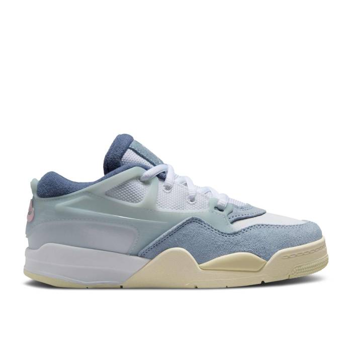 ナイキ　エアジョーダン Air Jordan 【 Jordan 4 Rm Ps 'Diffused Blue Ashen Slate' Youth White/Prism Pink/Diffused Blue/Ashen Slate/Football Grey/Coconut Milk 】 青色 ブルー ジュニア キッズ 白色 ホワイト pink ピンク 青色｜スニケス 28,015円