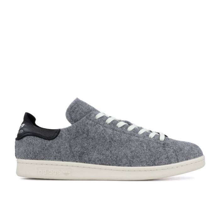 アディダス Adidas 【 Stan Smith Pc Grey Men Grey/Core Black/Vintage White 】 メンズ 灰色 グレー コア 黒色 ブラック vintage ビンテージ・ヴィンテージ 白色 ホワイト