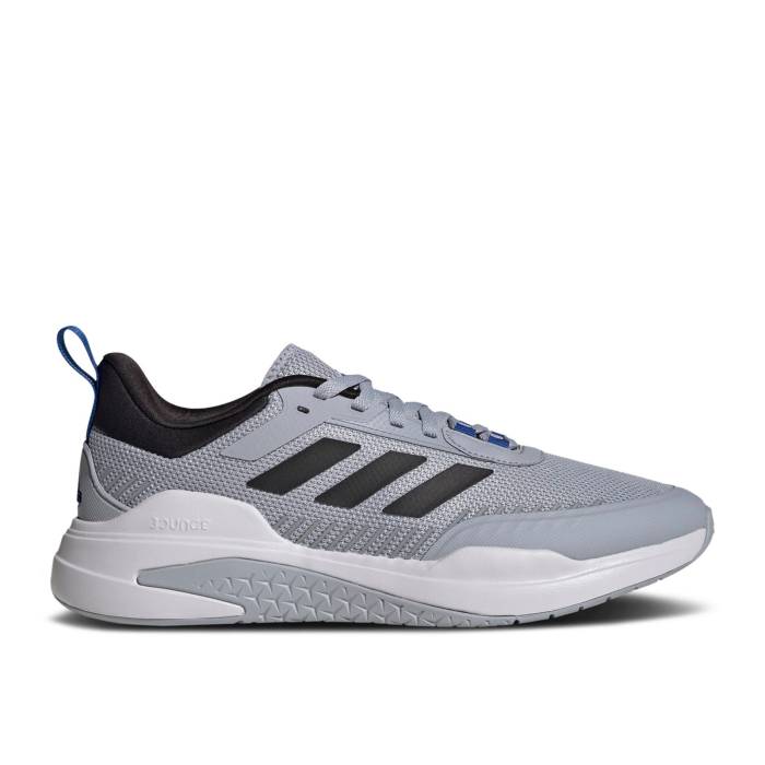 アディダス Adidas 【 Trainer 5 Halo Silver Men Halo Silver/Core Black/Royal Blue 】 トレーナー メンズ Silver 銀色・シルバー コア 黒色 ブラック 青色 ブルー