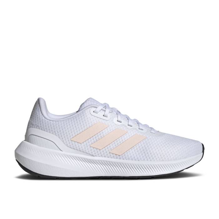 アディダス Adidas 【 Wmns Runfalcon 3.0 \u0027White Wonder Quartz\u0027 Women Cloud White/Wonder Quartz/Core Black 】 レディース 白いこと 白いこと 中核グループ 黒いこと 黒いこと