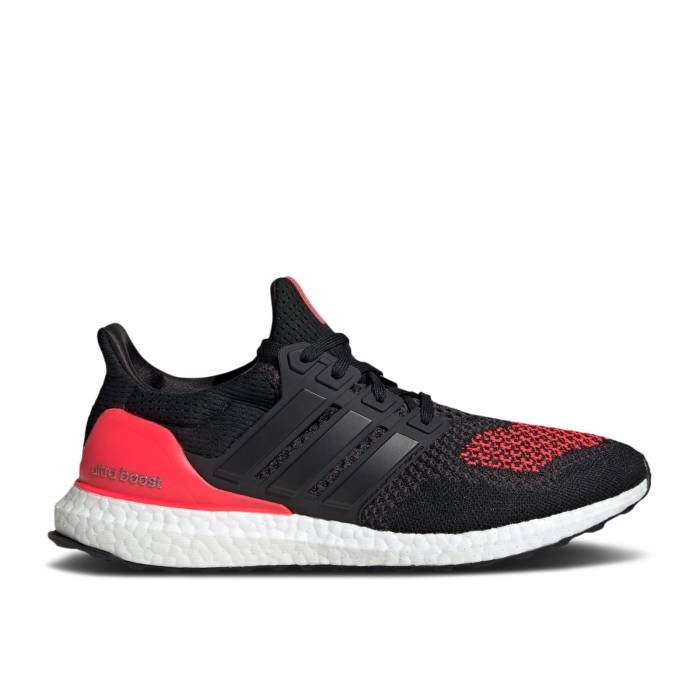 アディダス Adidas 【 Ultraboost 1.0 \u0027Black Lucid Red\u0027 Men Core Black/Core Black/Lucid Red 】 メンズ 中核グループ 黒いこと 黒いこと Red 赤・赤いこと