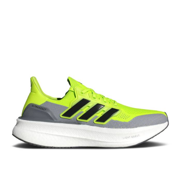 アディダス Adidas 【 Ultraboost 5 Lucid Lemon Grey Men Lucid Lemon/Core Black/Cloud White 】 メンズ コア 黒色 ブラック 白色 ホワイト