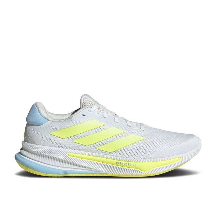 アディダス Adidas 【 Supernova Ease White Hi-Res Yellow Men Crystal White/Matte Silver/Hi-Res Yellow 】 スーパーノバ・ノヴァ メンズ 白色 ホワイト Silver 銀色・シルバー yellow 黄色・イエロー