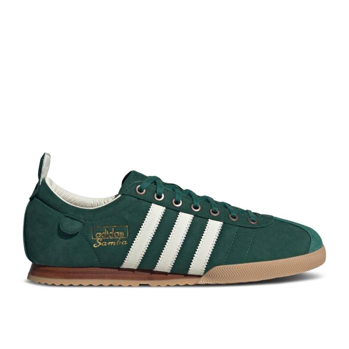 アディダス Adidas 【 Samba 62 \u0027Collegiate Green\u0027 Men Collegiate Green/Off White/Preloved Brown 】 サンバ メンズ green 緑・緑であること 白いこと 白いこと 赤銅色 赤銅色
