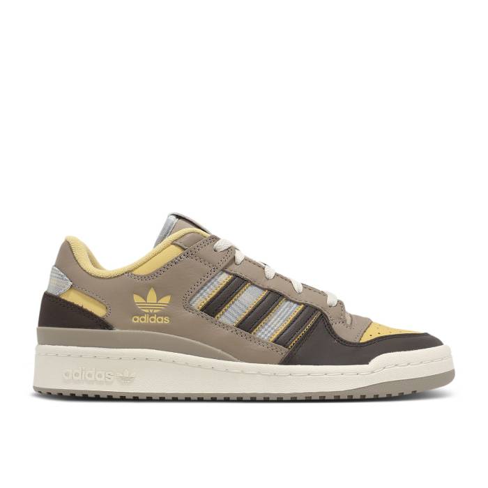アディダス Adidas 【 Forum Low 塩素 \u0027Charcoal Brown\u0027 Men Charcoal/Dark Brown/Clear Brown 】 討論会 メンズ 濃灰色 赤銅色 赤銅色