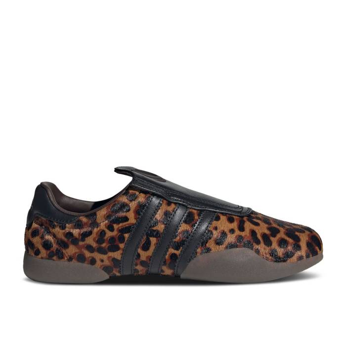アディダス Adidas 【 Wmns Taekwondo Mei 'Leopard' Women Supplier Colour/Core Black/Gum 】 レディース コア 黒色 ブラック