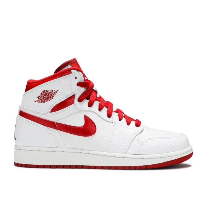ナイキ エアジョーダン Air Jordan 【 Jordan 1 Retro High \u0027Do The Right Thing\u0027 Men White/Varsity Red 】 レトロ ご機嫌 メンズ 白いこと 白いこと Red 赤・赤いこと
