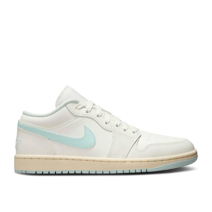 ナイキ エアジョーダン Air Jordan 【 Wmns Jordan 1 Low \u0027Sail Igloo\u0027 Women Sail/Igloo 】 レディース
