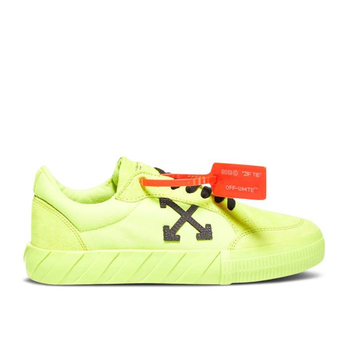 オフホワイト Off-White 【 Wmns Vulc Sneaker 'Flourescent Yellow' Women Flourescent Yellow/Black 】 靴 スニーカー レディース yellow 黄色・イエロー 黒色 ブラック