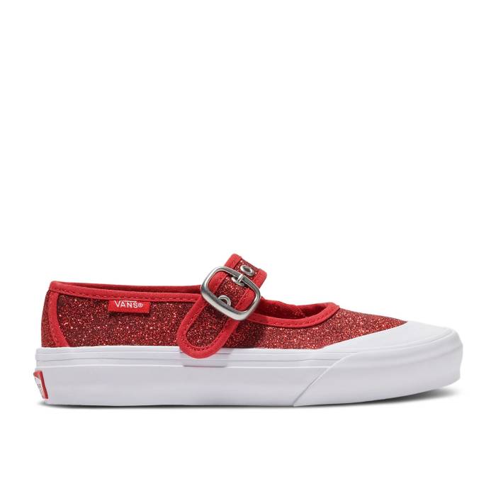 ヴァンズ Vans 【 Mary Jane Kids 'Glitter - Red' Youth Red 】 ジュニア キッズ Red 赤・レッド|スニケス