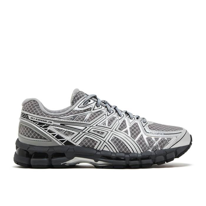 アシックス Asics 【 Gel Kayano 20 \u0027Gravel Pure Silver\u0027 Men Gravel/Pure Silver 】 純然たる メンズ 純然たる Silver しろがね色・しろがね色