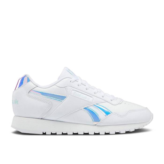 リーボック Reebok 【 Wmns Glide 'White Iridescent' Women Cloud White/Mist/Cloud White 】 グライド レディース 白色 ホワイト