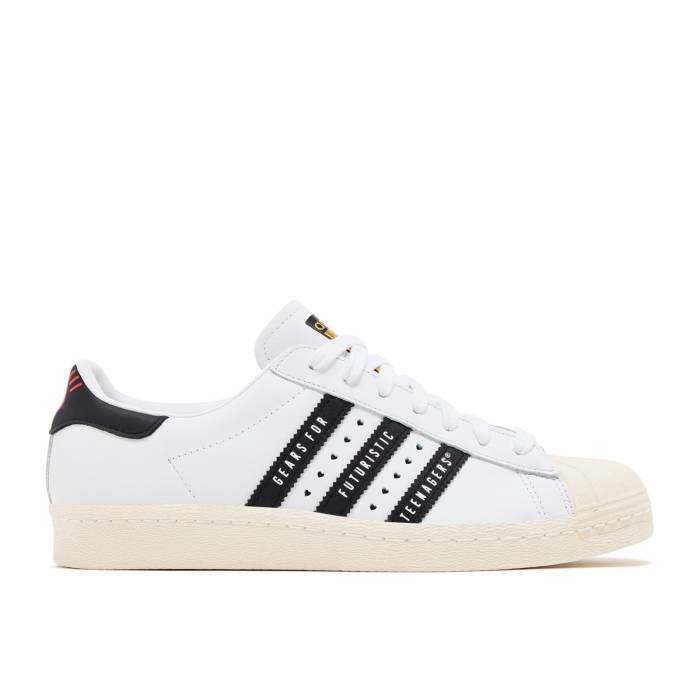 アディダス Adidas 【 Human Made X Superstar Gears For Futuristic Teenagers - White Black Men Cloud White/Core Black/Off White 】 Superstar スーパースター 白色 ホワイト メンズ 白色 ホワイト コア 黒色 ブラック