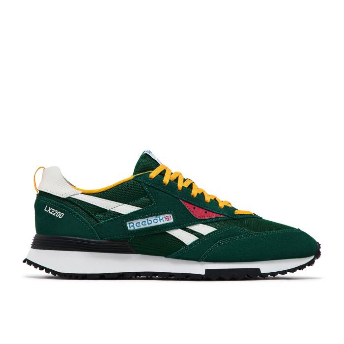 リーボック Reebok 【 Lx 2200 \u0027Dark Green\u0027 Men Dark Green/Dark Green/Chalk 】 メンズ green 緑・緑であること