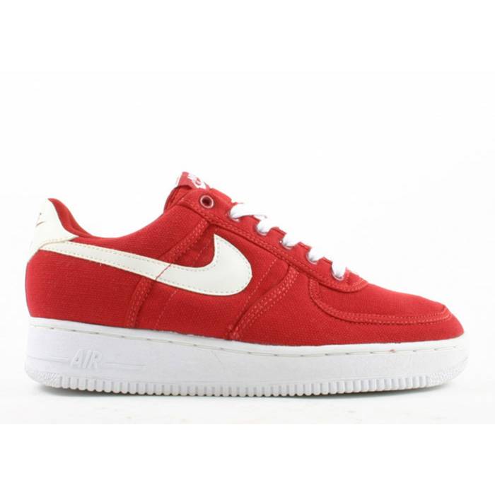 ナイキ Nike 【 Air Force 1 Canvas Sc Men Varsity Red/White 】 メンズ Red 赤・レッド 白色 ホワイト