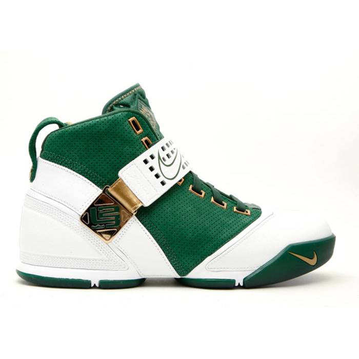 ナイキ Nike 【 Zoom Lebron 5 \u0027Birthday\u0027 Men Gorge Green/White-Metallic Gold 】 望遠レンズ Lebron レブロン メンズ green 緑・緑であること ゴールド
